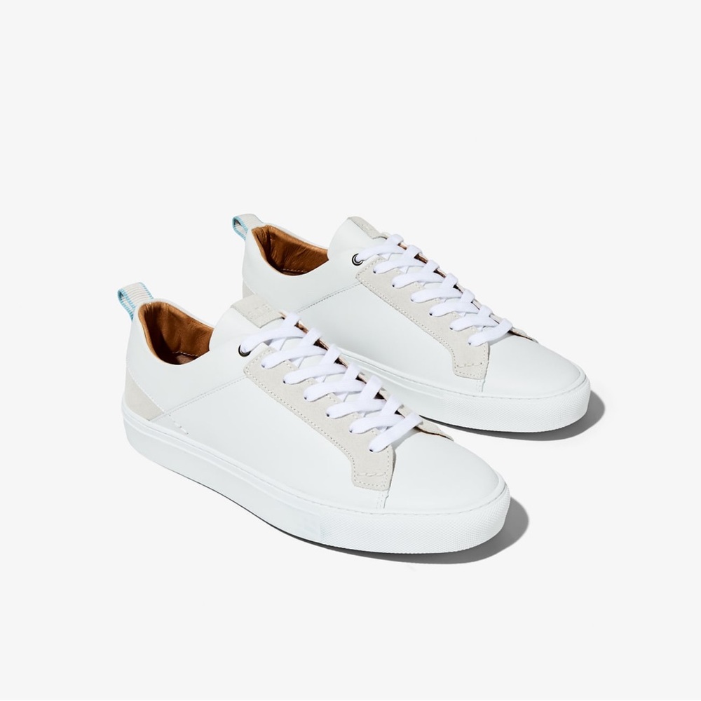 Shoes The Bear (STB) Linden Leather Sneaker – White Size 9